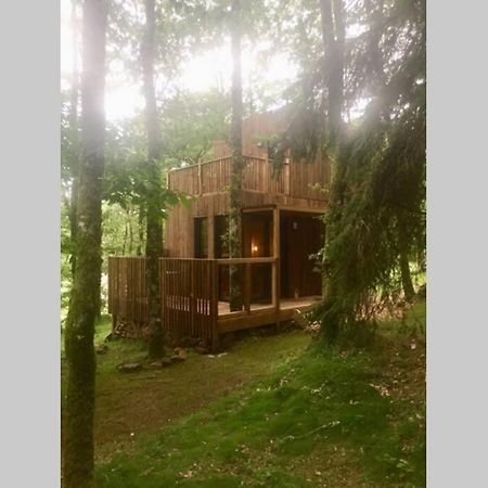 Adorable Cabane Dans Un Espace Boise Saint-Junien Exterior foto